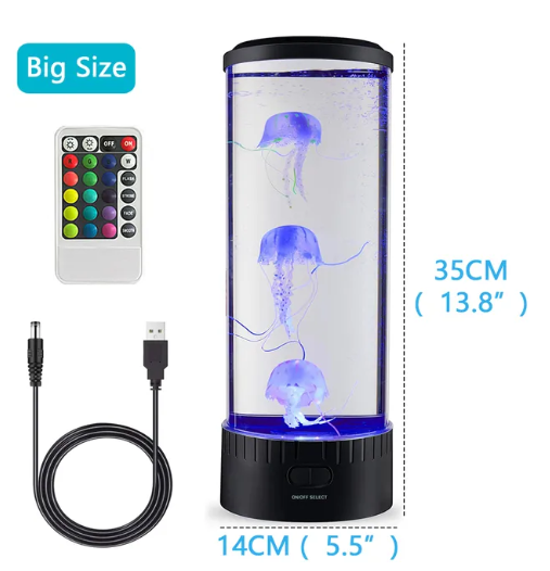 Electric Jellyfish Table Lamp